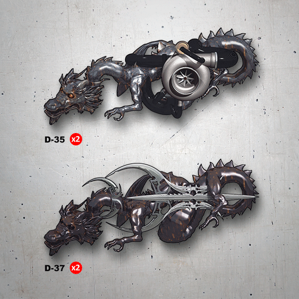 Adesivi per Auto e Moto: 3D12B