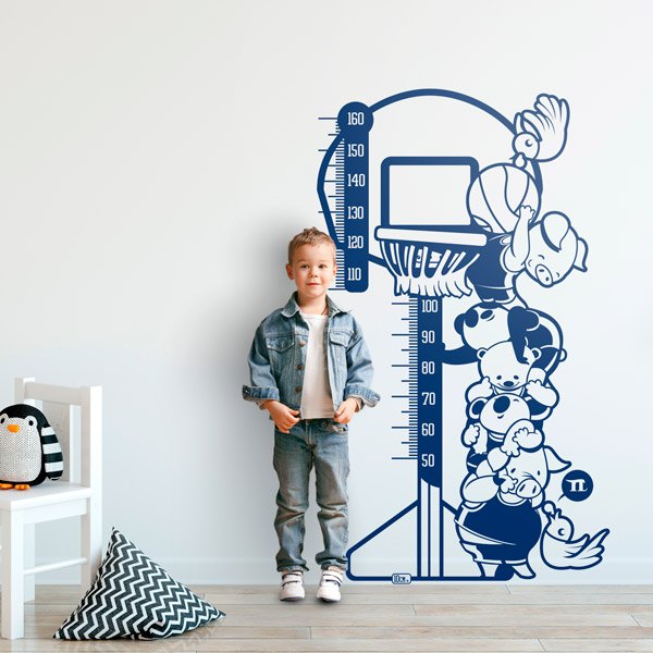 Adesivi per Bambini: Medidor basket