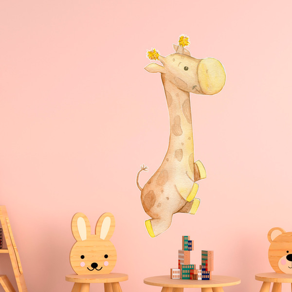 Adesivi per Bambini: Giraffa bambini 3