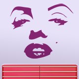 Adesivi Murali: Volto di Marilyn Monroe 2