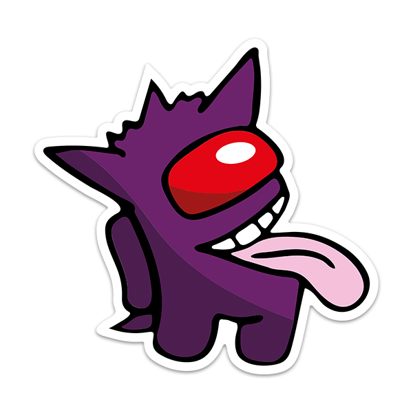 Adesivi per Bambini: Among Us Gengar