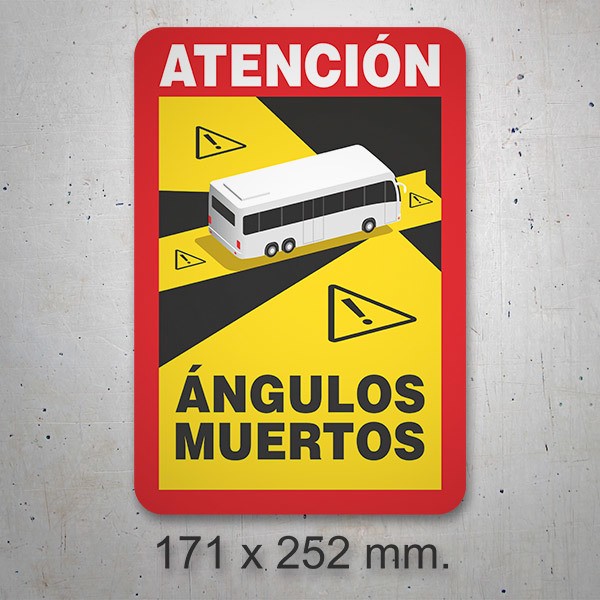 Adesivi per Auto e Moto: Attenzione agli angoli morti per gli autobus