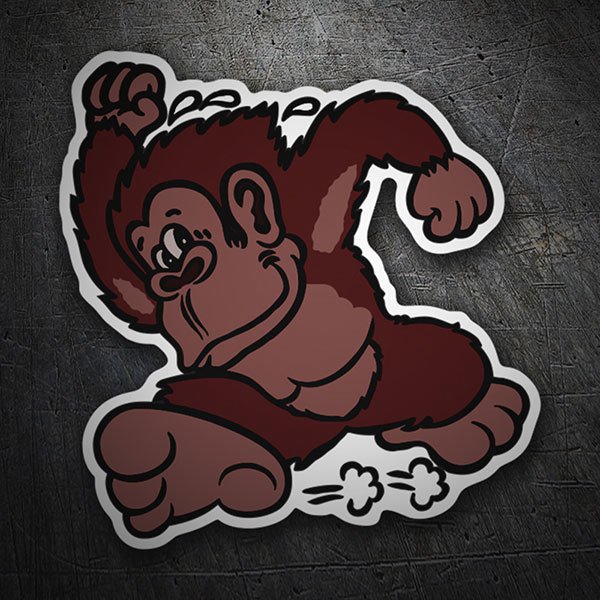 Adesivi per Auto e Moto: Donkey Kong retrò