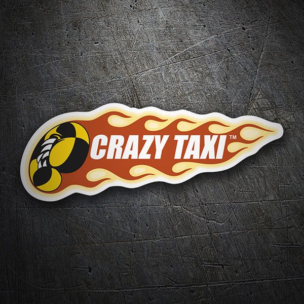 Adesivi per Auto e Moto: Crazy Taxi