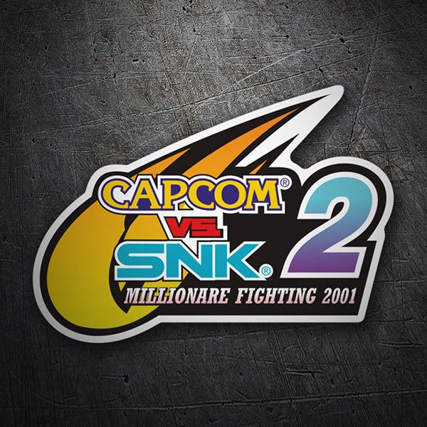 Adesivi per Auto e Moto: Capcom Vs Snk 2