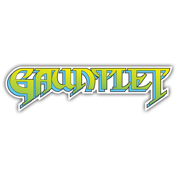 Adesivi per Auto e Moto: Gauntlet Logo