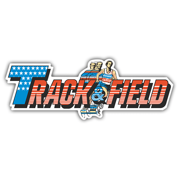 Adesivi per Auto e Moto: Track & Field