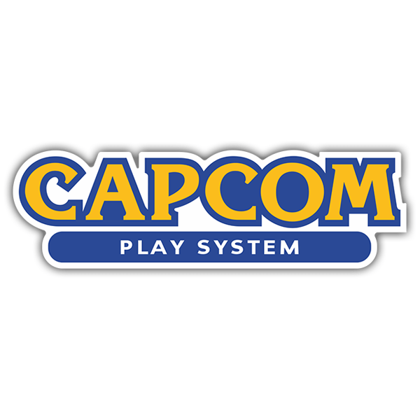 Adesivi per Auto e Moto: Capcom Play System