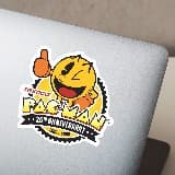 Adesivi per Auto e Moto: Pac-Man 25° Anniversario 3