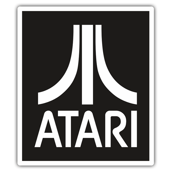 Adesivi per Auto e Moto: Atari Negativo