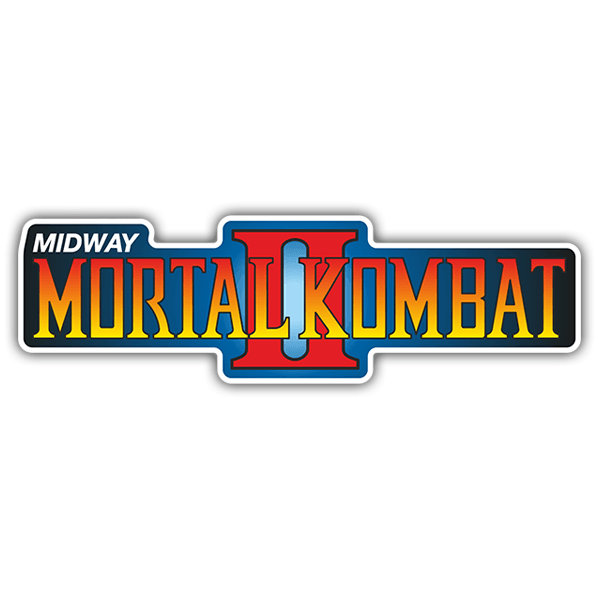 Adesivi per Auto e Moto: Mortal Kombat II