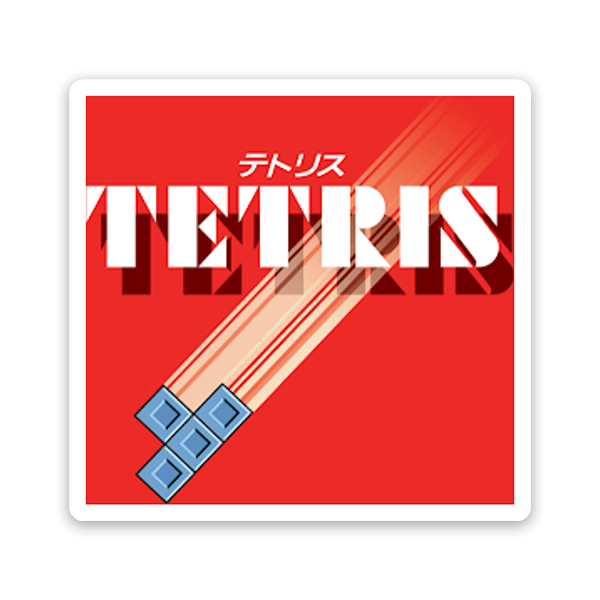 Adesivi per Auto e Moto: Tetris, versione giapponese