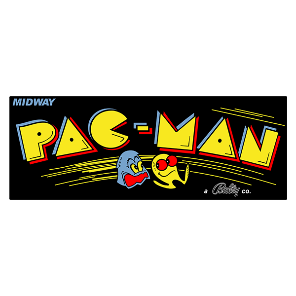 Adesivi per Auto e Moto: Pac-Man Midway