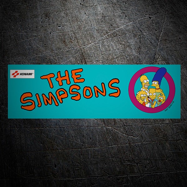 Adesivi per Auto e Moto: The Simpsons