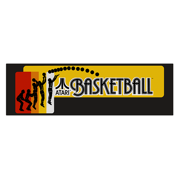 Adesivi per Auto e Moto: Atari Basketball