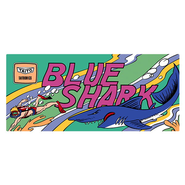 Adesivi per Auto e Moto: Blue Shark