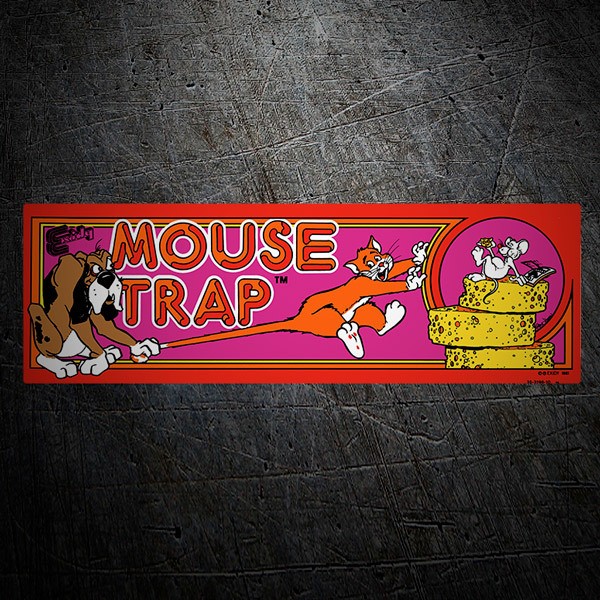 Adesivi per Auto e Moto: Mouse Trap