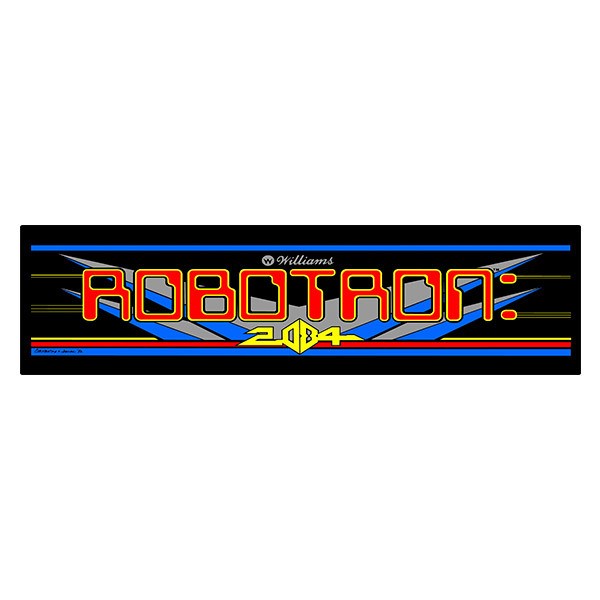 Adesivi per Auto e Moto: Robotron 2084