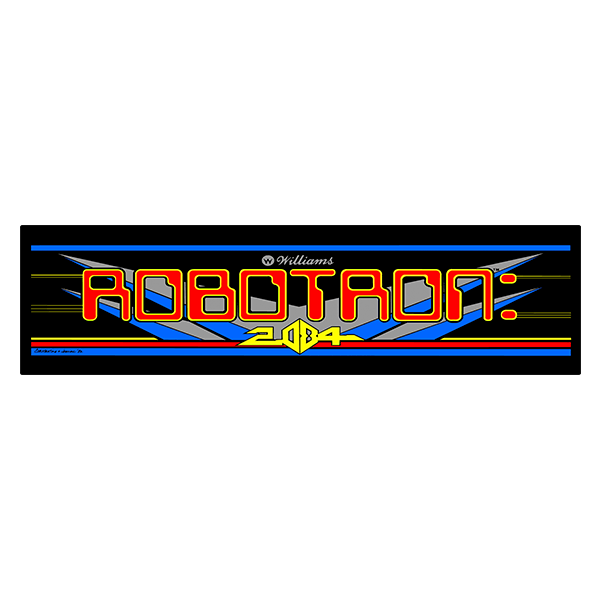 Adesivi per Auto e Moto: Robotron 2084