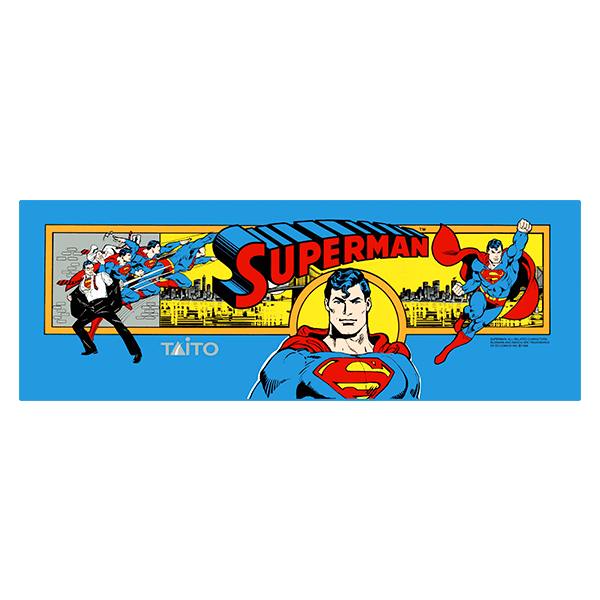 Adesivi per Auto e Moto: Superman Taito