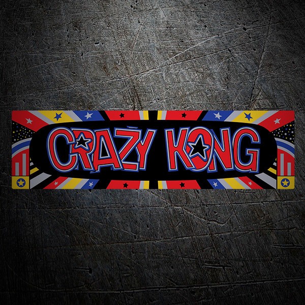 Adesivi per Auto e Moto: Crazy Kong