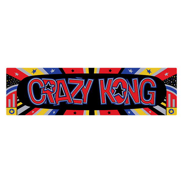 Adesivi per Auto e Moto: Crazy Kong