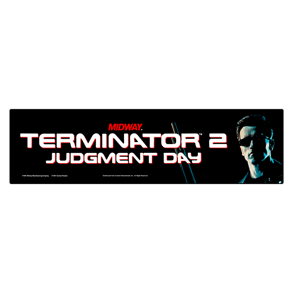 Adesivi per Auto e Moto: Terminator 2 Judgment Day