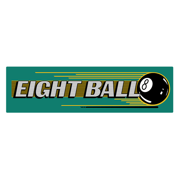 Adesivi per Auto e Moto: Eight Ball
