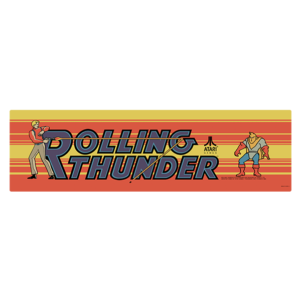 Adesivi per Auto e Moto: Rolling Thunder