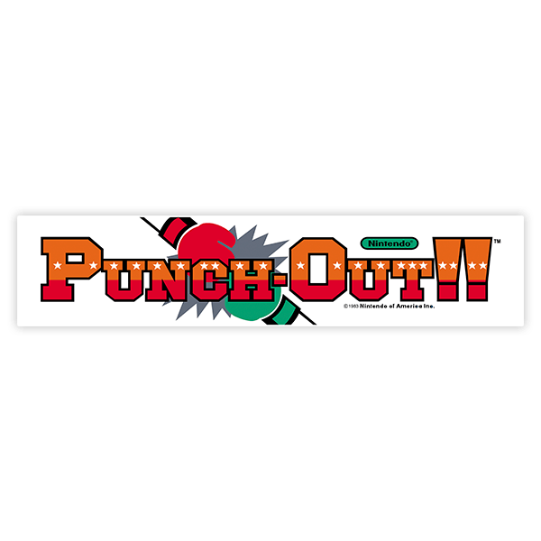 Adesivi per Auto e Moto: Punch-Out!!