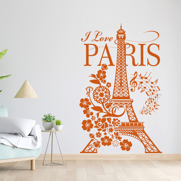 Adesivi Murali: I Love Paris
