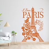 Adesivi Murali: I Love Paris 2