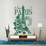 Adesivi Murali: I Love Paris 4