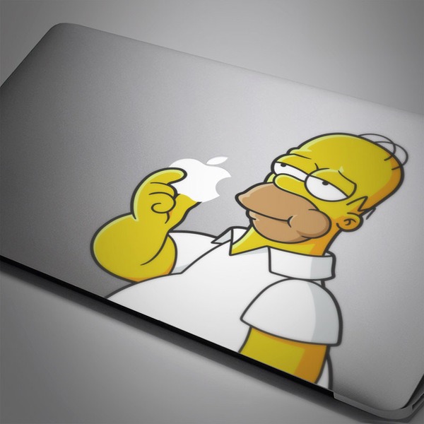Adesivi per Auto e Moto: Homer Simpson