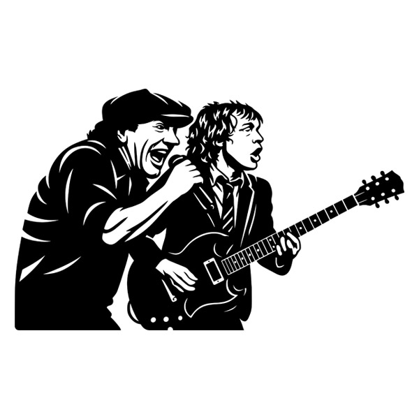 Adesivi Murali: AC/DC
