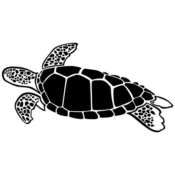 Adesivi Murali: Tartaruga marina Loggerhead