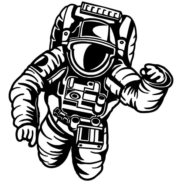 Adesivi per Bambini: Astronauta nel spazio