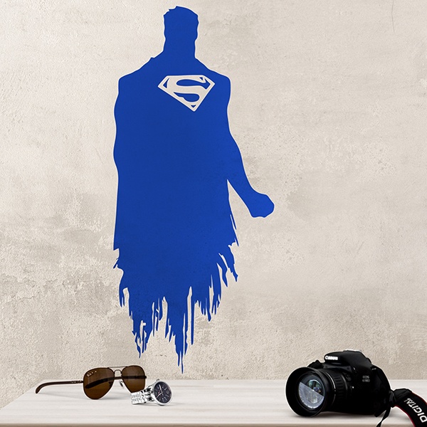 Adesivi Murali: Sagoma di Superman
