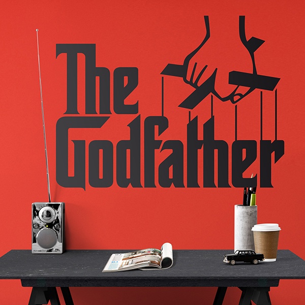 Adesivi Murali: The Godfather Logo