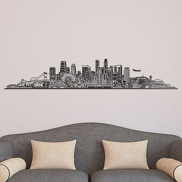 Adesivi Murali: Los Angeles Skyline
