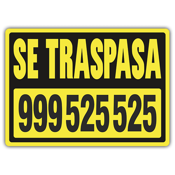 Adesivi Murali: Traspasa Giallo