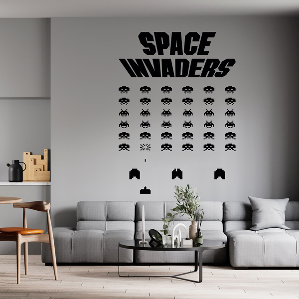 Adesivi Murali: Space Invaders Game