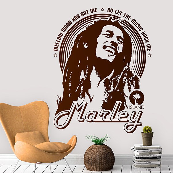 Adesivi Murali: Island Marley