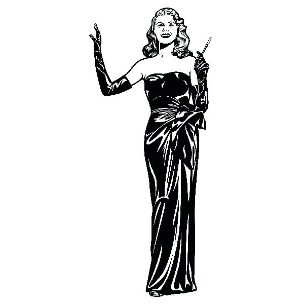 Adesivi Murali: Gilda - Rita Hayworth