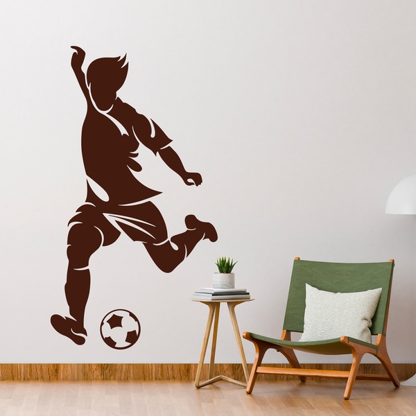 Adesivi Murali: Football player