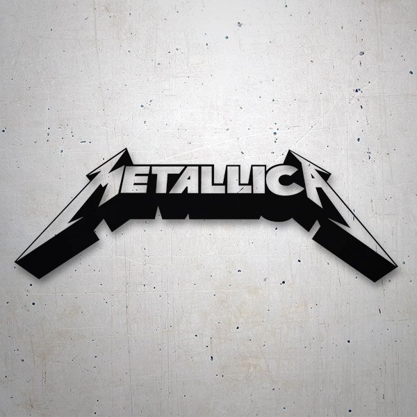 Adesivi per Auto e Moto: Metallica 3D