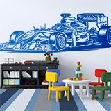 Adesivi Murali: Auto di Formula 1 3