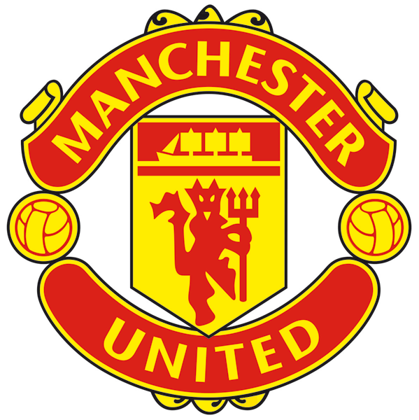 Adesivi Murali: Emblema Manchester United colore