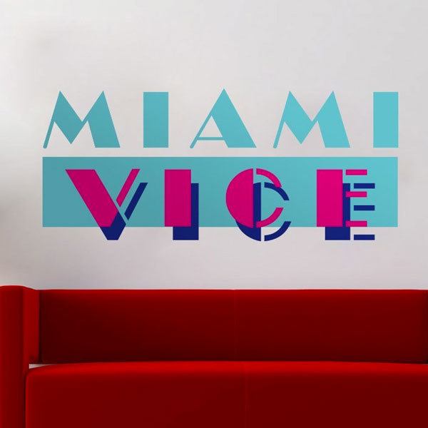 Adesivi Murali: Miami Vice