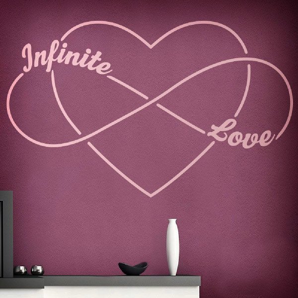 Adesivi Murali: Infinite Love